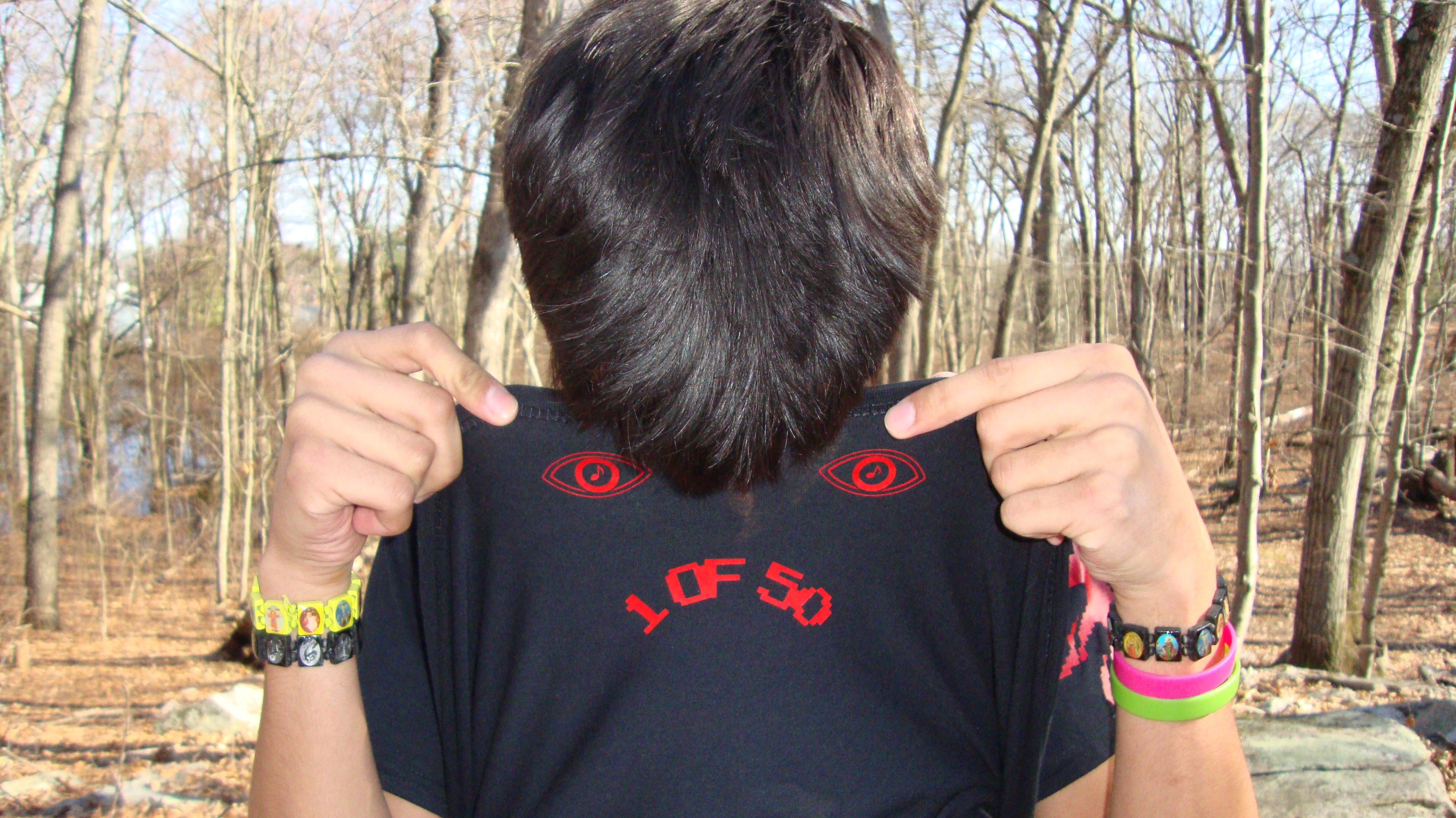 Limited Pixel Skulls Doublet T-Shirt