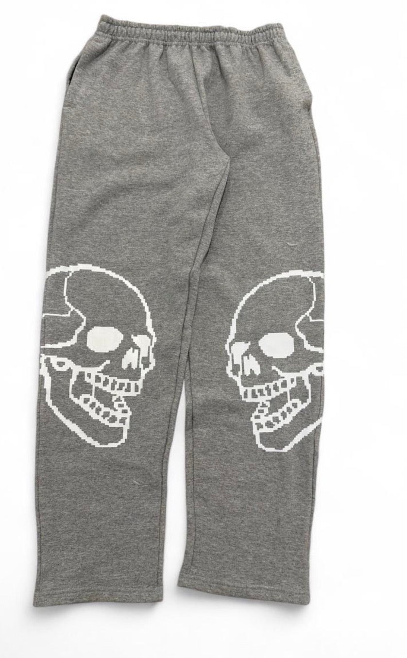 Double Pixel Skull Sweatpants