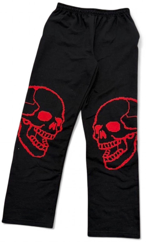 Double Pixel Skull Sweatpants