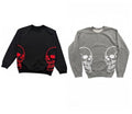 Double Pixel Skull Crewneck